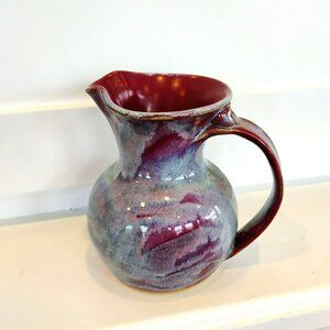 John Coburn Tennessee Art Pottery Pitcher Handcrafted Ceramic Creamer JRC 1991